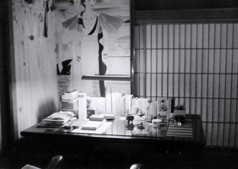 丸井金猊撮影 1960年頃の書斎