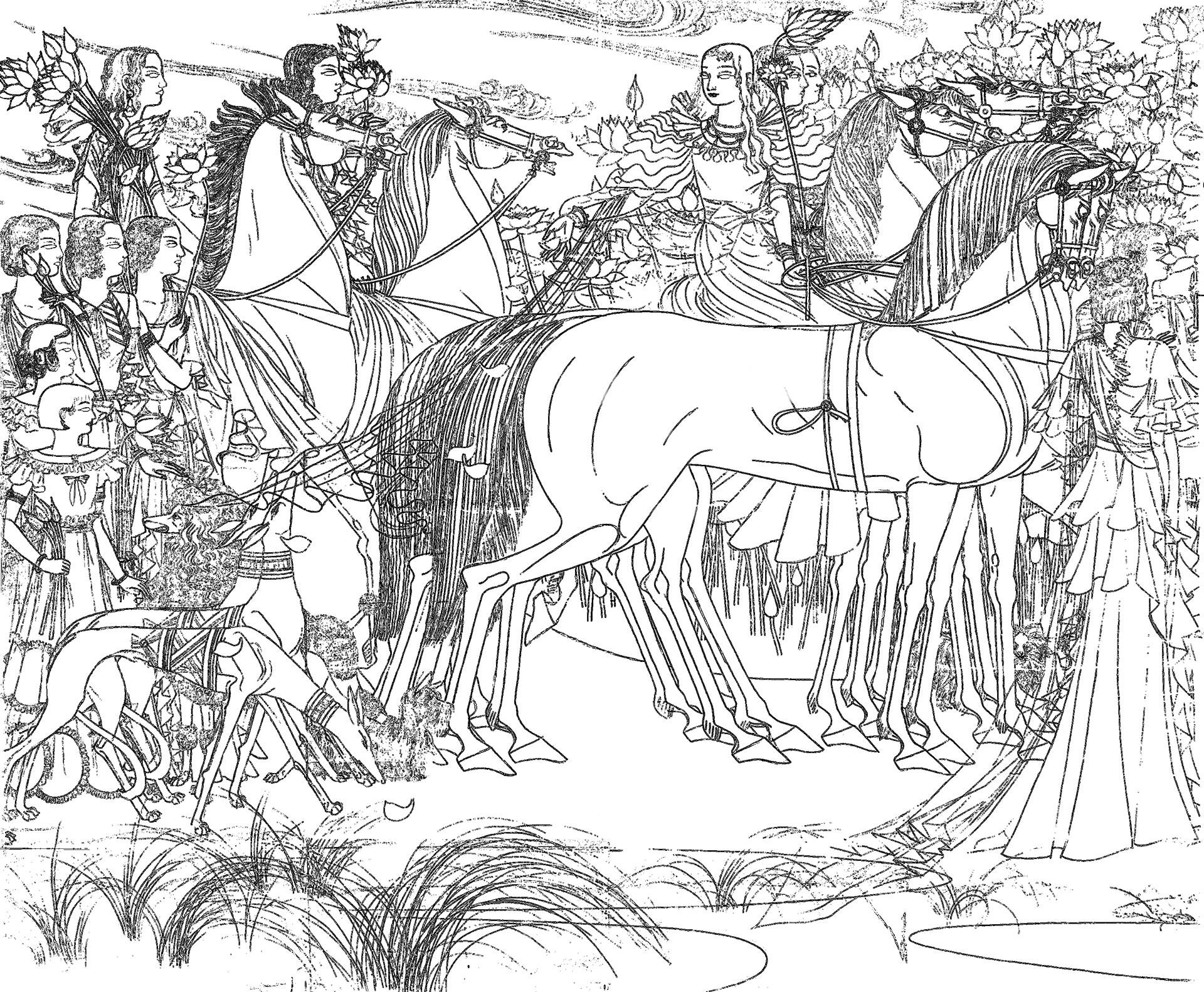 複雑な #大人の塗り絵 で心に「薫風」を！