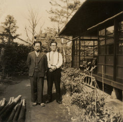 1939年 三鷹金猊居 川本末雄氏と