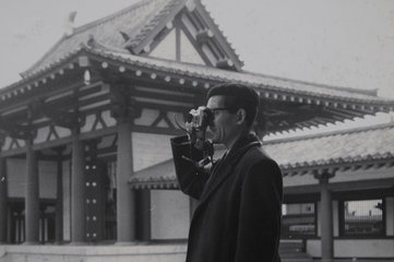 1965年 法隆寺にて